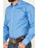 Image #3 - Ariat Men's Wrinkle Free Russel Geo Print Long Sleeve Button-Down Western Shirt , Blue, hi-res