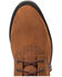Image #6 - Justin Men's Lace Up Work Boots, Brown, hi-res