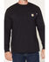 Image #3 - Carhartt Men's FR Force&reg; Irvine Wrench Bolt Long Sleeve Work Pocket T-Shirt, Black, hi-res