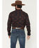 Image #4 - RANK 45&reg; Men's Stormy Sea Southwestern Print Long Sleeve Button-Down Stretch Western Shirt, Navy, hi-res