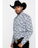 Wrangler 20X Men's Advanced Comfort Purple Southwestern Print Long Sleeve Western Shirt , Purple, hi-res