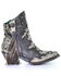 Image #2 - Corral Women's Metallic Overlay Fashion Booties - Round Toe, Multi, hi-res