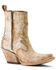 Image #1 - Ariat Women's Jade Crocodile Print Western Booties - Snip Toe, Tan, hi-res