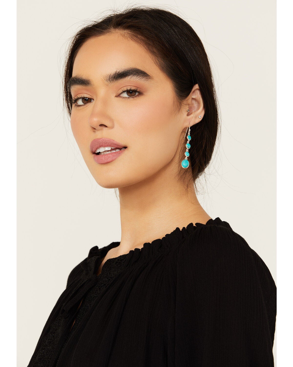 Paige Wallace Women's Turquoise Dangle Earrings, Turquoise, hi-res