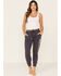 Image #1 - Ariat Women's Grey Logo Jogger Sweatpants, , hi-res