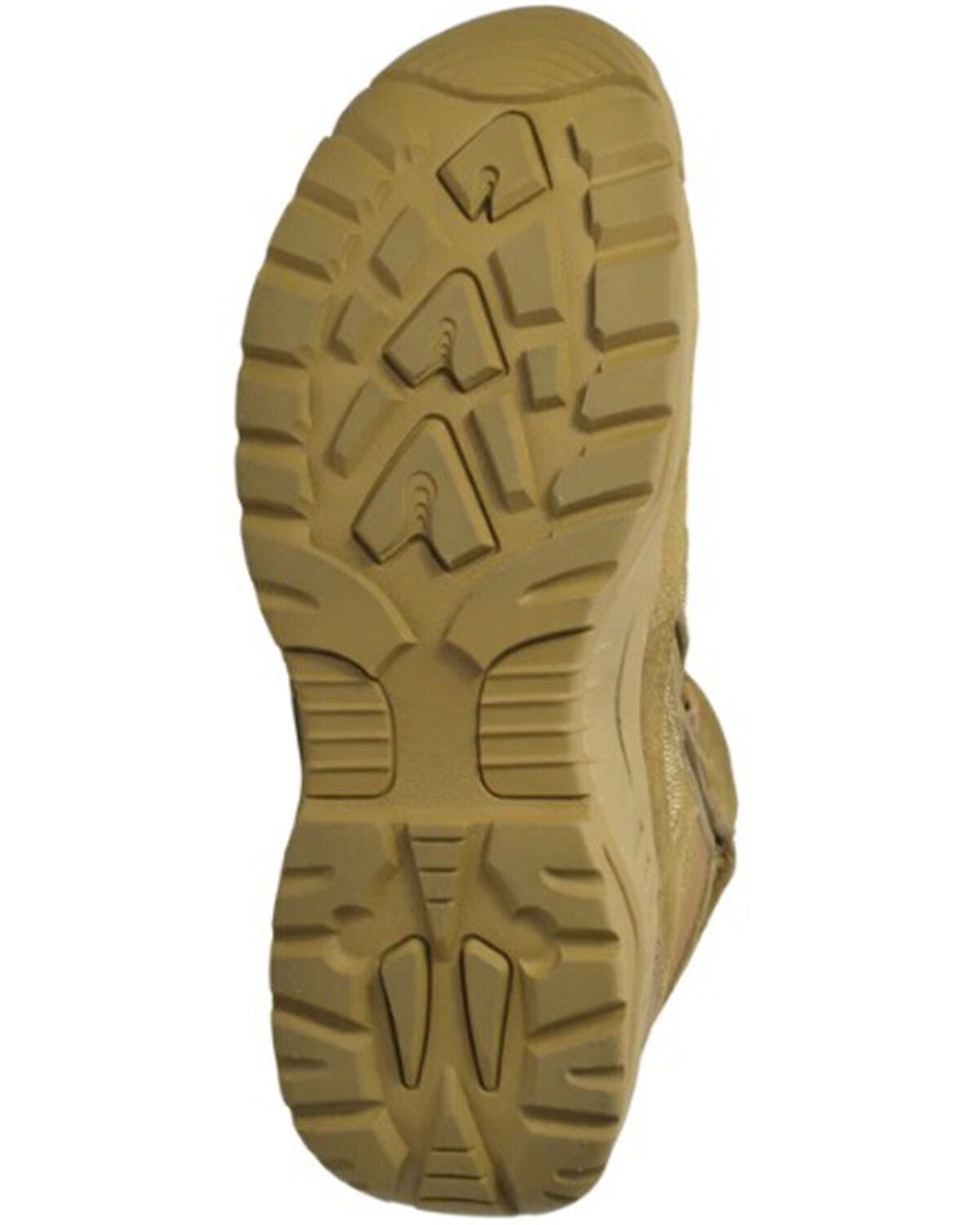Image #7 - AdTec Men's 6" Tactical Work Boots - Round Toe, Beige, hi-res