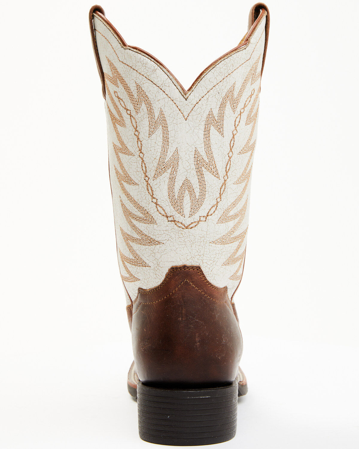 Image #5 - Shyanne Stryde® Women's Western Performance Boots - Broad Square Toe, Ivory, hi-res
