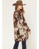 Image #4 - Shyanne Women's Cow Print Eyelash Knit Cardigan, Cream, hi-res