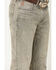 Image #2 - Moonshine Spirit Men's Dustbowl Wash Hutch Slim Bootcut Stretch Denim Jeans, Grey, hi-res