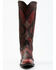 Dan Post Women's Daredevil Western Boots - Snip Toe, Red, hi-res