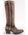 Image #1 - Corral Women's Leopard Print Western Boots - Round Toe, Sand, hi-res