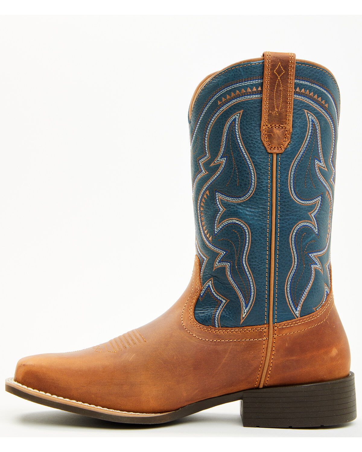 Image #3 - Cody James Cush Core® Men's Maverick Performance Western Boots - Broad Square Toe, Blue, hi-res