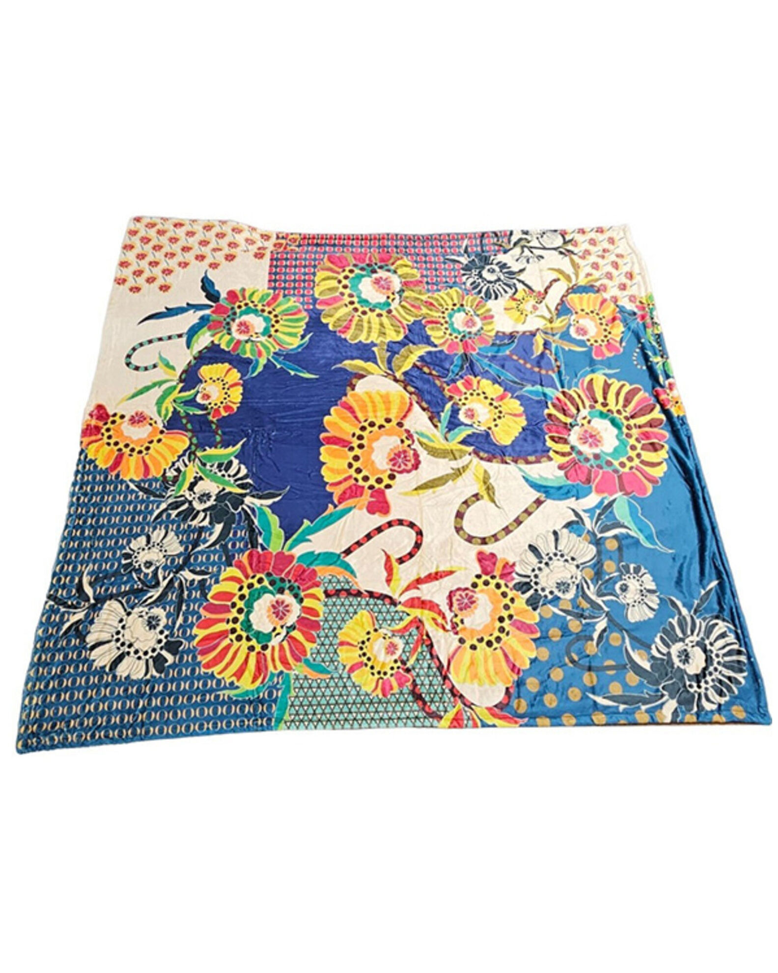 Johnny was shop patchwork cozy blanket