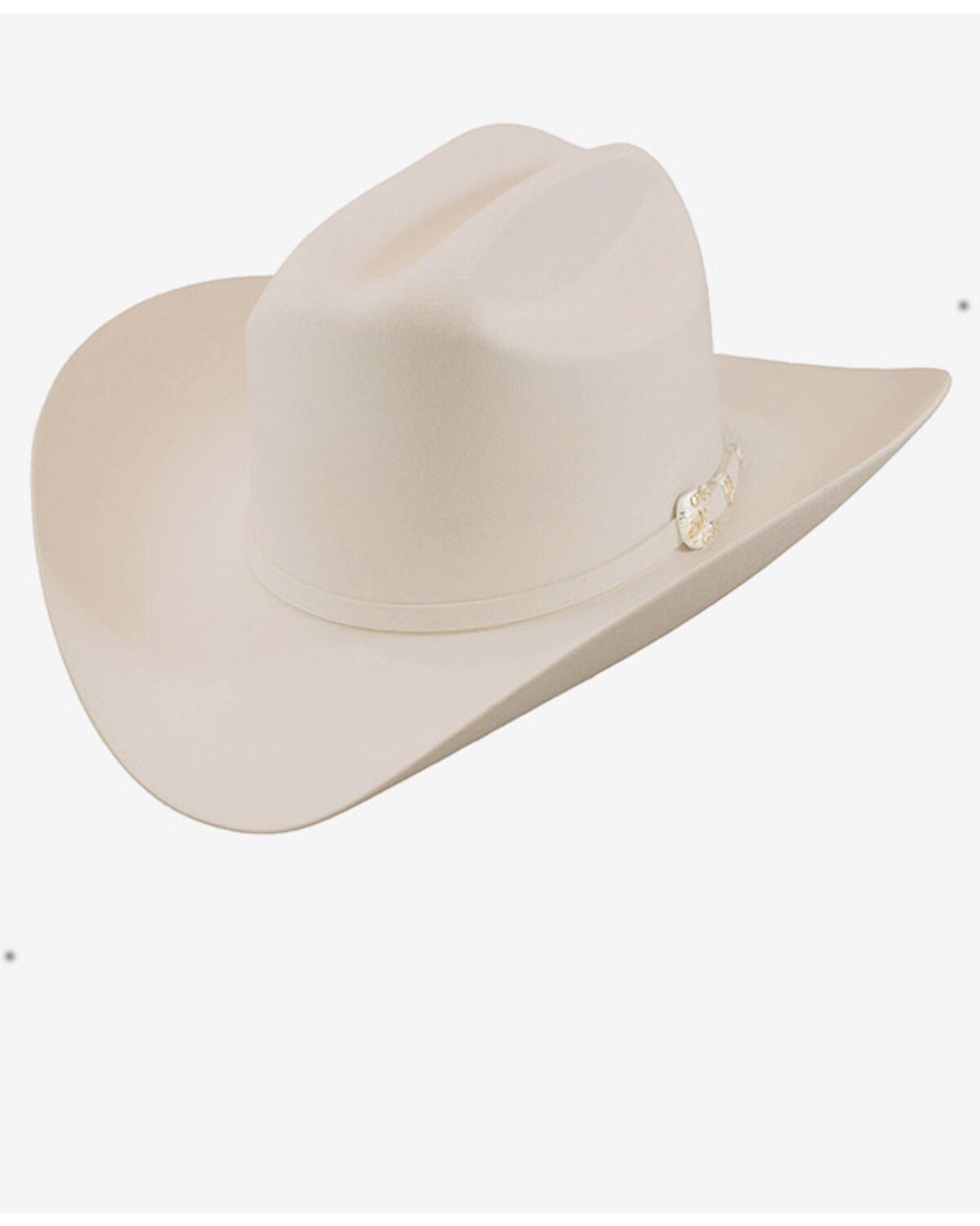 Image #1 - Larry Mahan Imperial 1000X Felt Cowboy Hat, Silver Belly, hi-res