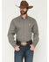 Image #1 - Cinch Men's Geo Print Long Sleeve Button-Down Western Shirt, Brown, hi-res