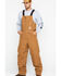 Image #1 - Carhartt Men's Zip-to-Waist Bib Work Overalls, , hi-res