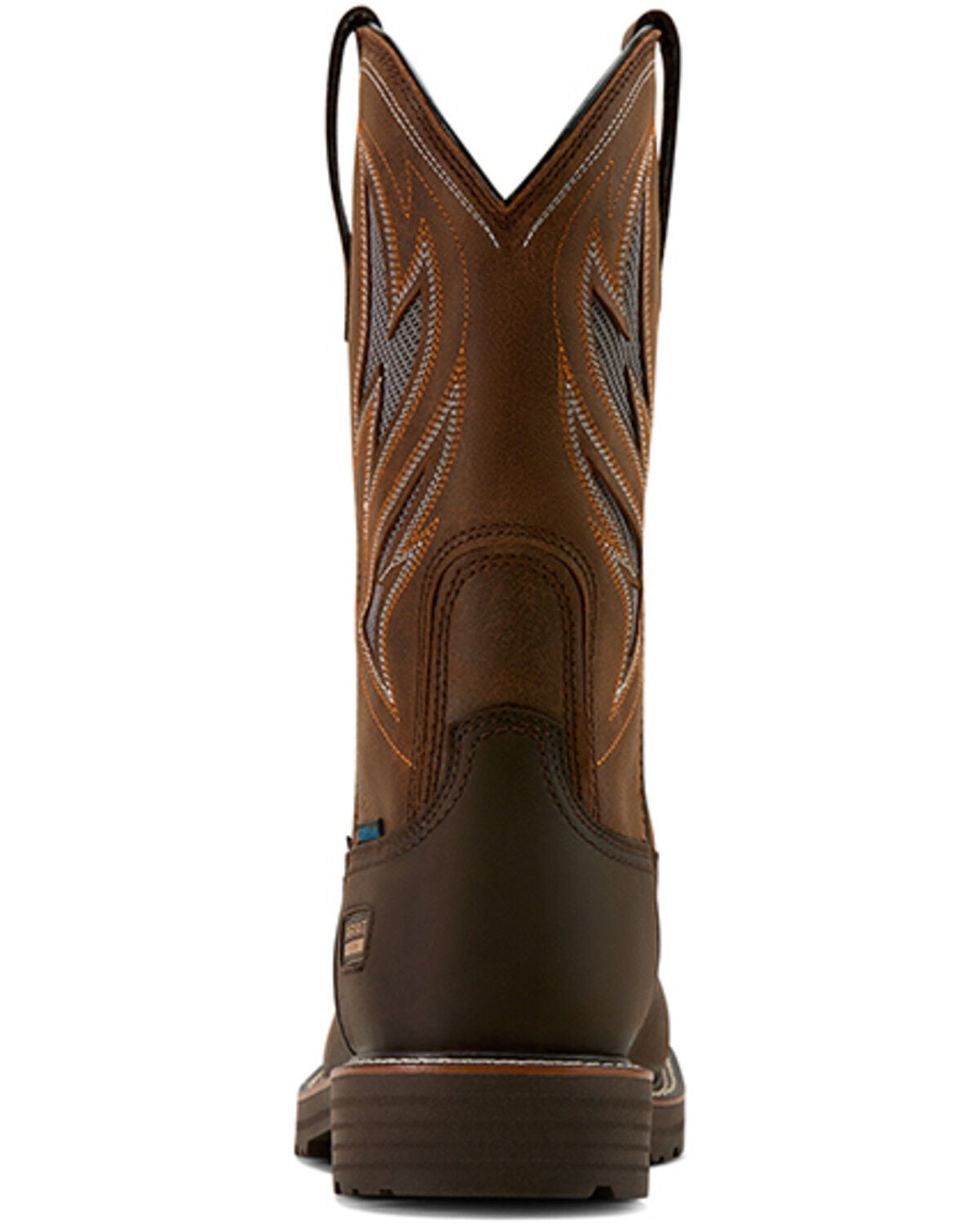 Image #3 - Ariat Men's Activator VentTEK Waterproof Work Boots - Steel Toe, Dark Brown, hi-res