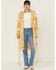 Image #1 - Blue B Women's Cactus Longline Cardigan, Mustard, hi-res