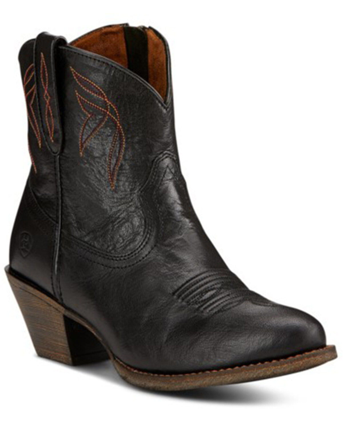 Ariat Women's Darlin Western Boots - Round Toe, Black, hi-res
