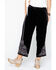 Image #2 - Johnny Was Women's Hirsch Velvet Embroidered Crop Pants , , hi-res