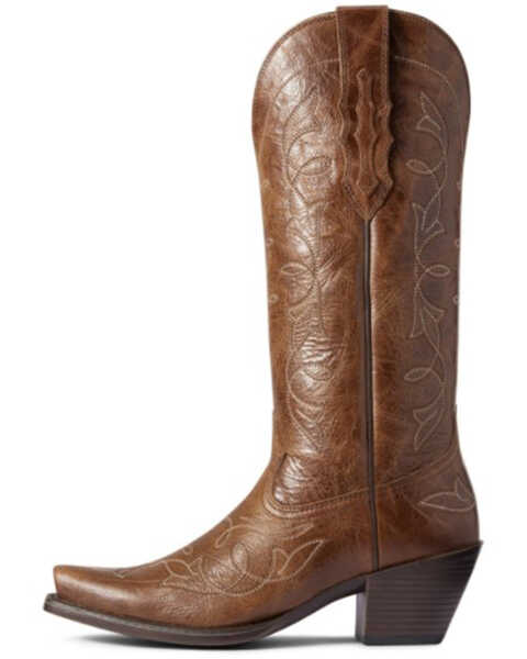 Image #2 - Ariat Women's Heritage D Stretch Fit Western Boot - Snip Toe , Brown, hi-res