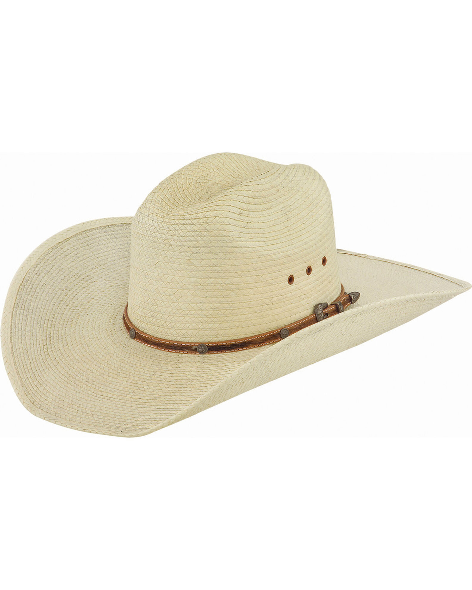 Larry Mahan Men s Montgomery Guatemalan Palm Cowboy Hat Boot Barn