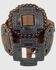 Image #1 - Lyntone Women's Brown Cross-Shaped Concho Leather Belt, Brown, hi-res