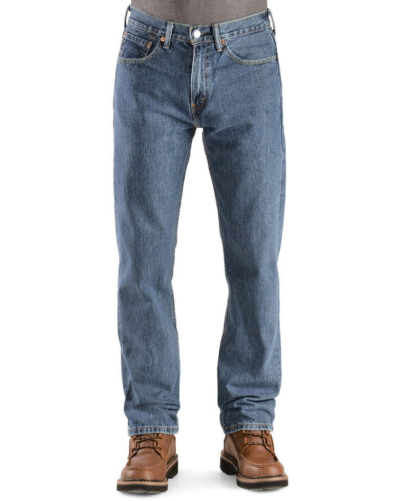 levi's men's 505 white jeans