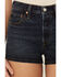 Image #4 - Levi's Women's 501 Update Forward Dark Wash High Rise Original Denim Shorts, Dark Wash, hi-res