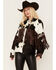 Image #1 - DANCASSAB Women's Taylor Hair-On Hide Fringe Jacket, Multi, hi-res