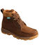 Twisted X Women's Saddle Lace-Up Work Boots - Soft Toe, Brown, hi-res