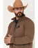Image #2 - RANK 45&reg; Men's Richwood Softshell Jacket - Tall, Brown, hi-res