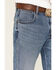 Image #5 - Wrangler Retro Men's Linville Light Stretch Slim Straight Jeans - Long , , hi-res