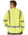 Image #2 - Wrangler Riggs Men's Safety High Visibility Long Sleeve Work T-Shirt, Yellow, hi-res