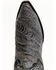 Dan Post Men's Exotic Ostrich Leg Western Boots - Snip Toe , Grey, hi-res