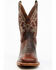 Image #4 - Justin Men's Bent Rail Bender Performance Western Boots - Broad Square Toe, Chocolate, hi-res