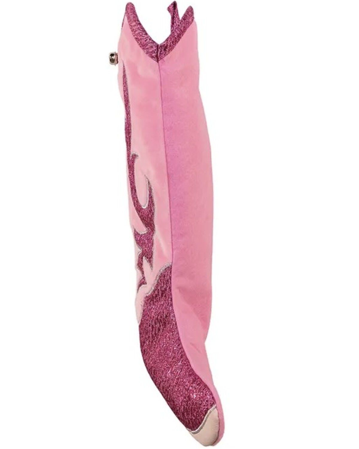 Image #3 - Kurt Adler Velvet and Metallic Cowboy Boot Stocking, Multi, hi-res