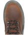 Image #4 - Wolverine Men's Raider Durashock Waterproof 6" Lace-Up Carbonmax Work Boots - Composite Toe, Chocolate, hi-res