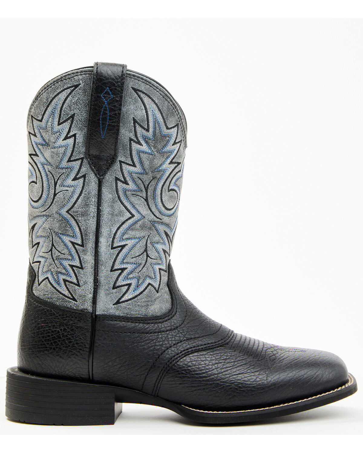 Image #2 - Cody James Men's Badge Xero Gravity™ Western Boots - Broad Square Toe, Black, hi-res