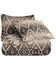 Image #3 - HiEnd Accents Chalet Southwestern Print 3 Piece Duvet Cover Set - Queen Size, Brown, hi-res