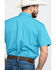 Image #2 - Cody James Core Men's Diamond Field Geo Print Short Sleeve Western Shirt, , hi-res