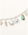 Image #1 - Lainey Wilson Women's Blue Moonshine Charm Necklace, Silver, hi-res