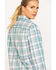 Image #5 - Wrangler Riggs Women's Plaid Long Sleeve Work Shirt, , hi-res