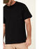 Hawx Men's Solid Forge Short Sleeve Work Pocket T-Shirt - Big, Black, hi-res