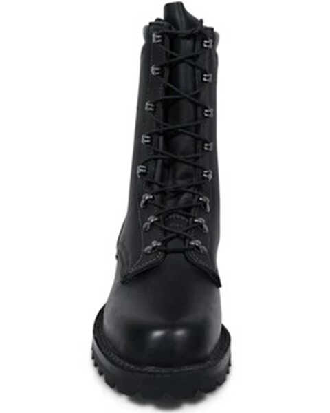 Image #2 - White's Boots Men's Fire Hybrid 8" Lace-Up Work Boots - Round Toe, Black, hi-res