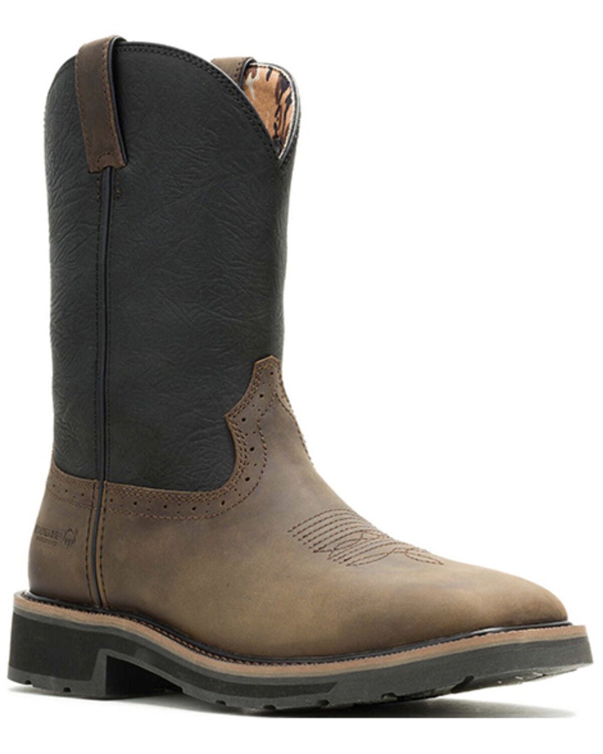 Wolverine X Jordan Davis Men's Rancher Waterproof Wellington Work Boots - Steel Toe, Taupe, hi-res
