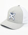 Image #1 - Hooey Men's Coach Trucker Cap, Grey, hi-res