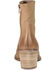 Diba True Women's Majes Tic Leather Western Booties - Round Toe, Tan, hi-res