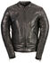 Milwaukee Leather Women's Black Conceal Carry Embroidered Phoenix Leather Jacket , Black, hi-res