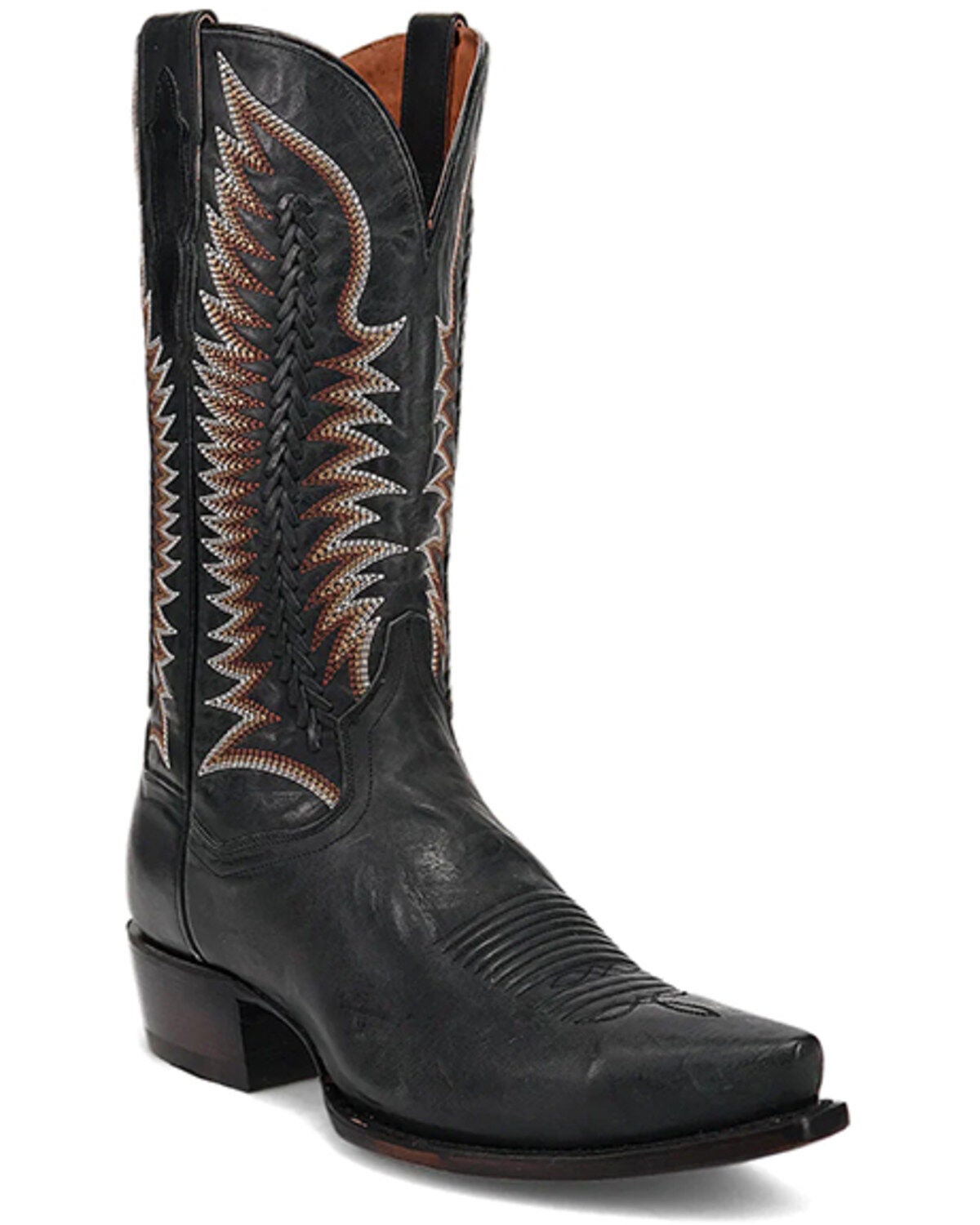 Dan Post Men's Rip Western Boots - Snip Toe, Black, hi-res